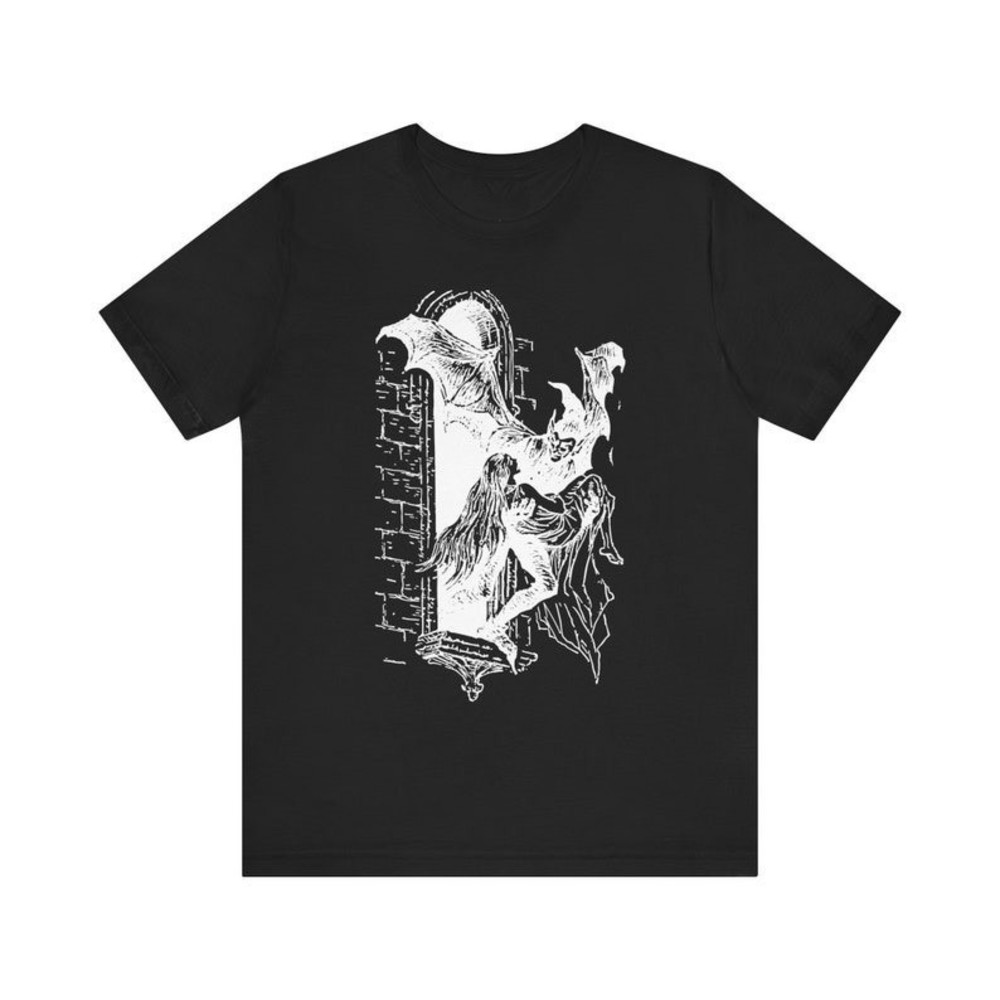 Vintage Dracula, Gothic Shirt, Vampire T-shirt - Picture 1 of 4